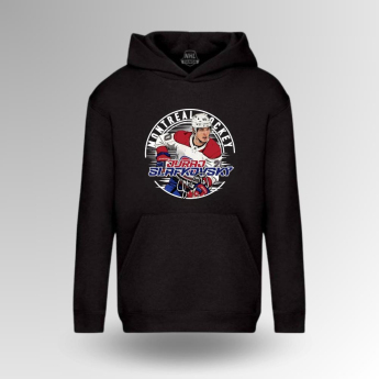 Montreal Canadiens pánská mikina s kapucí Juraj Slafkovský #88 Town Exclusive Collection