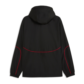 Ferrari pánská bunda s kapucí Rain black F1 Team 2026