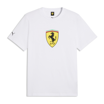 Ferrari pánské tričko Large Logo white F1 Team 2026