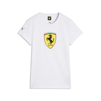 Ferrari dámské tričko Large Logo white F1 Team 2026