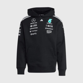 Mercedes AMG Petronas pánská mikina s kapucí official Teamline Replica F1 Team 2025