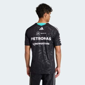Mercedes AMG Petronas pánské tričko black official Teamline Replica F1 Team 2026