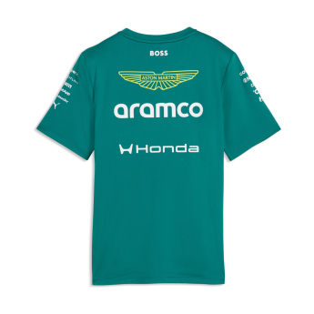 Aston Martin dámské tričko green official Teamline Replica F1 Team 2026