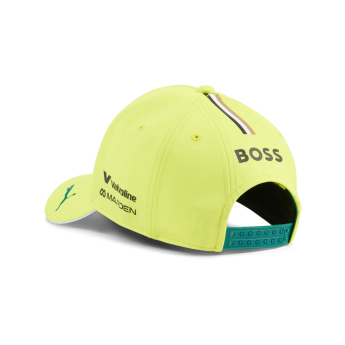 Aston Martin čepice baseballová kšiltovka Fernando Alonso #14 yellow official Teamline Replica F1 Team 2026