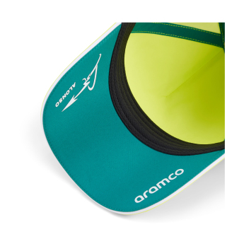 Aston Martin čepice baseballová kšiltovka Fernando Alonso #14 green official Teamline Replica F1 Team 2026