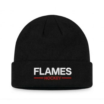 Calgary Flames zimní čepice Authentic Pro A/Cap Cuffed Beanie