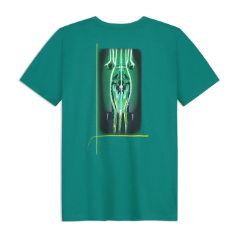 Aston Martin pánské tričko Car Graphic green F1 Team 2026