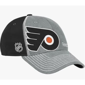 Philadelphia Flyers čepice baseballová kšiltovka Draft L/XL Flex