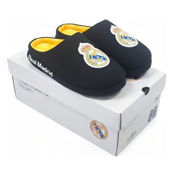 Real Madrid pánské pantofle black