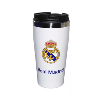 Real Madrid cestovní hrnek Vaso white
