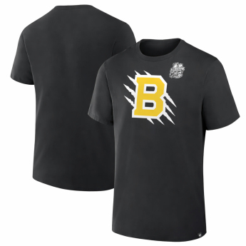 Boston Bruins pánské tričko 2026 NHL Stadium Series Secondary Logo black