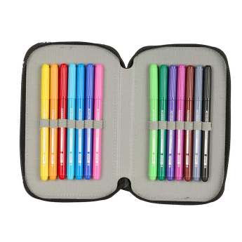 FC Barcelona dvojitý penál full 25/26 black