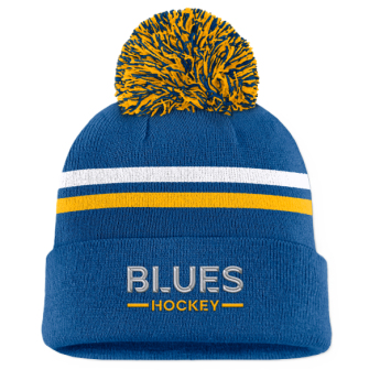 St. Louis Blues zimní čepice Authentic Pro A/Cap Cuffed bamboo