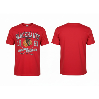 Chicago Blackhawks pánské tričko Vintage red