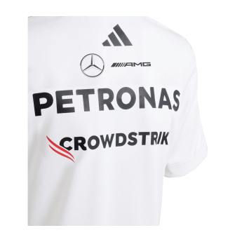 Mercedes AMG Petronas dětské tričko white official Teamline Replica F1 Team 2025