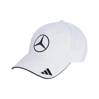 Mercedes AMG Petronas čepice baseballová kšiltovka white official Teamline Replica F1 Team 2025