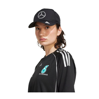 Mercedes AMG Petronas čepice baseballová kšiltovka Climacool Trucker black F1 Team 2025