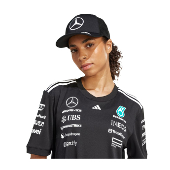 Mercedes AMG Petronas čepice baseballová kšiltovka Star Trucker black F1 Team 2025