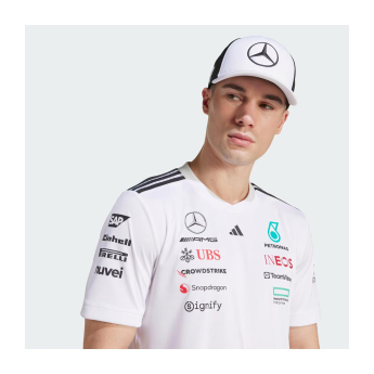 Mercedes AMG Petronas čepice baseballová kšiltovka Star Trucker white F1 Team 2025