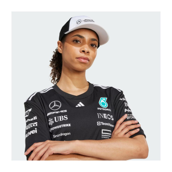 Mercedes AMG Petronas čepice baseballová kšiltovka Logo Trucker white F1 Team 2025