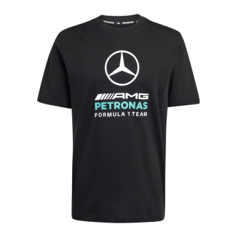 Mercedes AMG Petronas pánské tričko Large Logo black F1 Team 2026