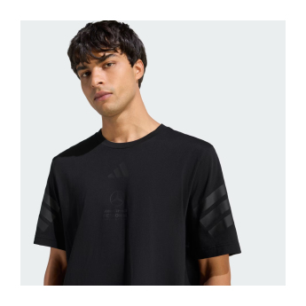 Mercedes AMG Petronas pánské tričko Stealth black F1 Team 2026