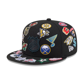NHL produkty čepice flat kšiltovka Logo NHL NEW ERA 5950