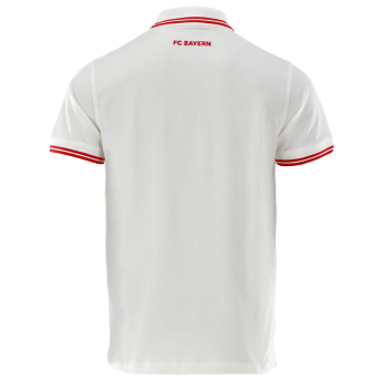 Bayern Mnichov pánské polo tričko Essential white