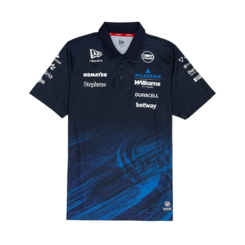 Williams Martini Racing pánské polo tričko blue official Teamline Replica F1 Team 2026