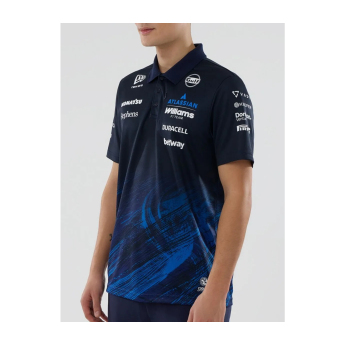 Williams Martini Racing pánské polo tričko blue official Teamline Replica F1 Team 2026