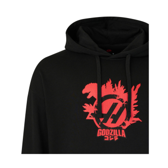 Haas F1 pánská mikina s kapucí Godzilla black F1 Team 2026