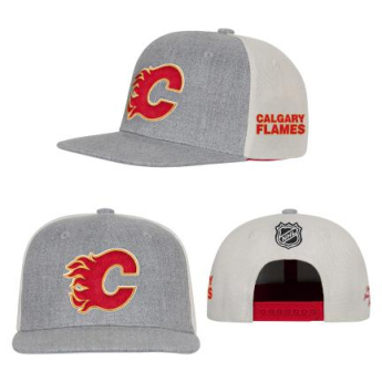 Calgary Flames dětská čepice baseballová kšiltovka Ace In The Hole Flatbrim Snapb