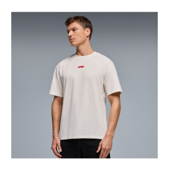 Formule 1 pánské tričko Racing Line white 2026