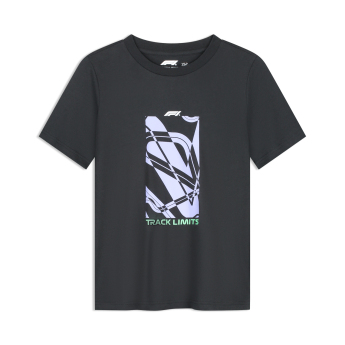 Formule 1 dětské tričko Track Limits black 2026