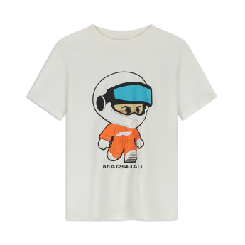 Formule 1 dětské tričko Marshall white 2026