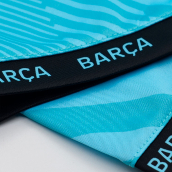 FC Barcelona dětský fotbalový dres Entrenamiento turquesa