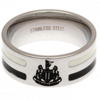 Newcastle United prsten Colour Stripe Ring Medium