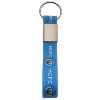 Manchester City přívěšek na klíče Silicone Keyring