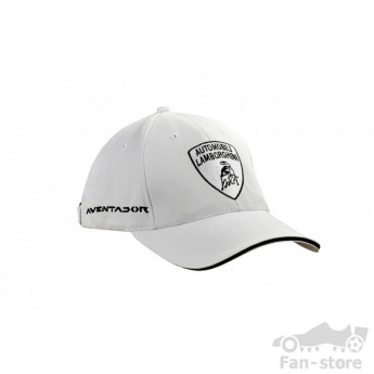 LAMBORGHINI AVENTADOR SHIELD CAP WHITE