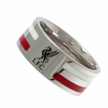 FC Liverpool prsten Colour Stripe Ring Medium